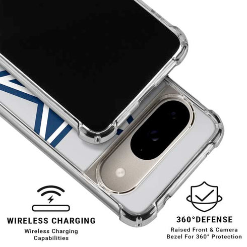 NFL Dallas Cowboys Large Logo Google Pixel 10 Clear Case
